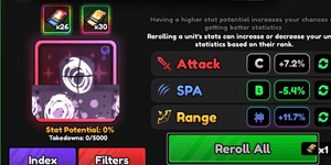 Godly Range Stat