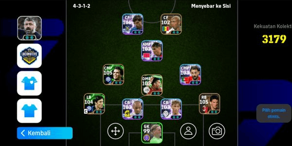 Gambar Product AKUN EFOOTBALL SPEK GG 3170+