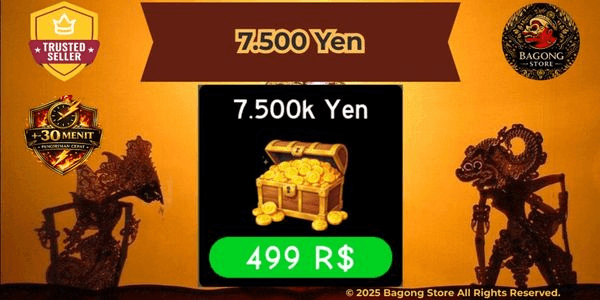 Gambar Product 7.500k Yen