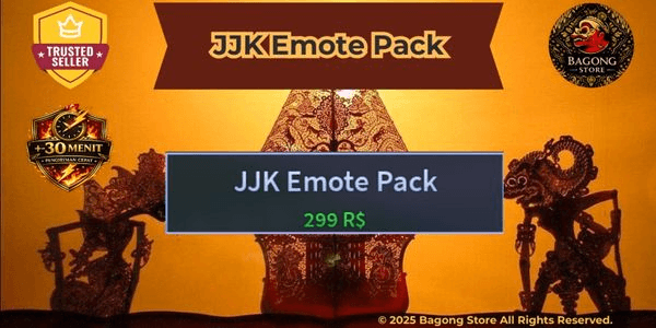 Gambar Product JJK Emote Pack
