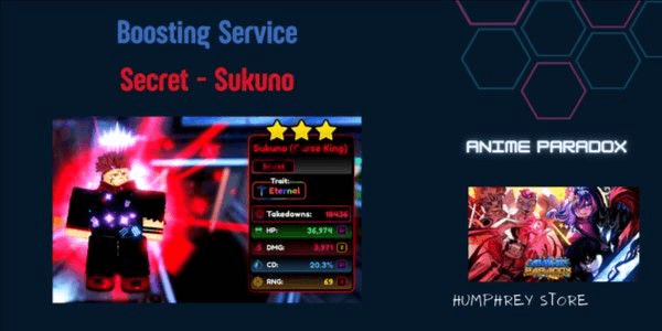 Gambar Product Get Sukuno - Anime Paradox