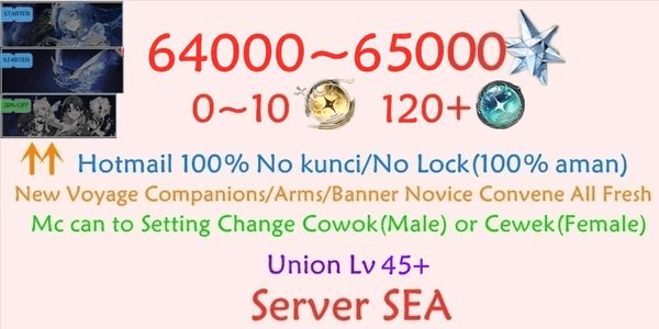 Gambar Product Wuthering Wave SEA-2 Reroll Account