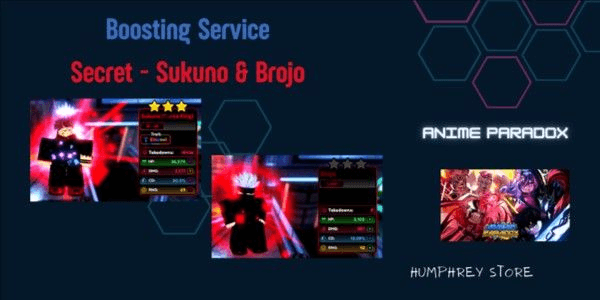 Gambar Product Get Sukuno & Brojo - Anime Paradox