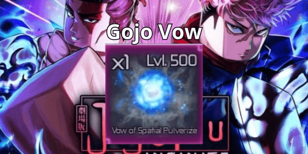 Gambar Product Jujutsu Infinite | Gojo Vow