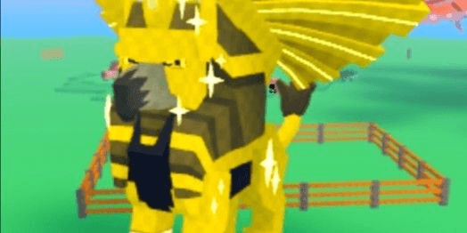 Gambar Product Gold Cosmic Griffin - Catch And Tame (Roblox)