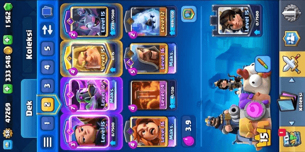 GOOD ACCOUNT | LEVEL 58 | TROPHY 10512 | 9 EVO CARDS | KT LEVEL 15 | GEMS 1562 | CN FREE | Maulana | ARENA 26 | TRUSTED AND SECURE