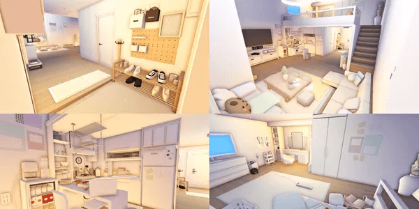 adopt me comfy loft apartment - tiny house