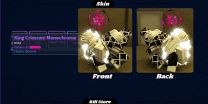 अनयूज़ुअल King Crimson: Monochrome P65 Discord (King Crimson Skin) - A Universal Time (AUT)