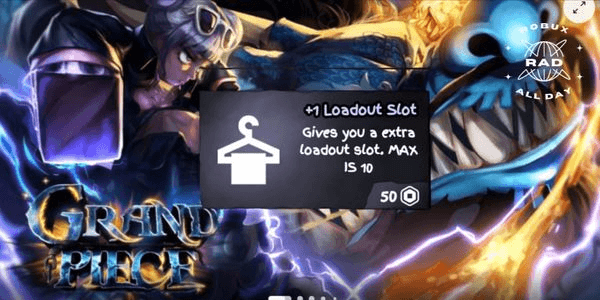 Gambar Product 1 Loadout Slot