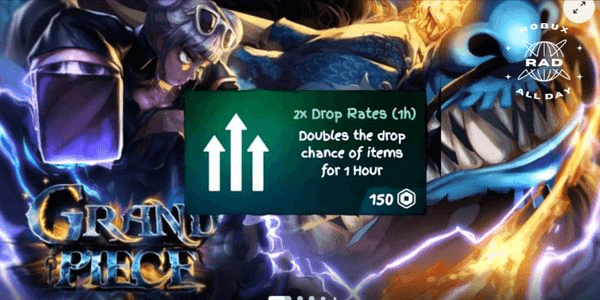 Gambar Product 2x Drop Rates (1 Hour)