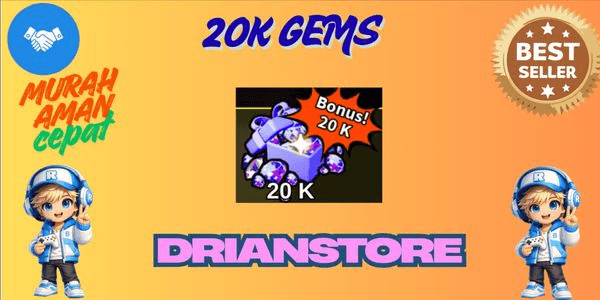 Gambar Product 20000 Gems
