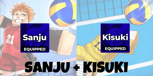 Sanu/Sanju + Kimiro/Kisuki Style | Volleyball Legends