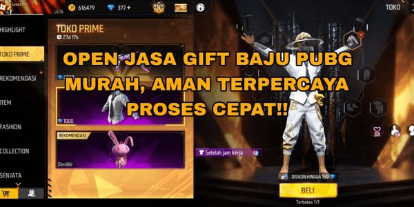 Gambar Product OPEN GIFT ITEM SERVICE WHITE SHIRT