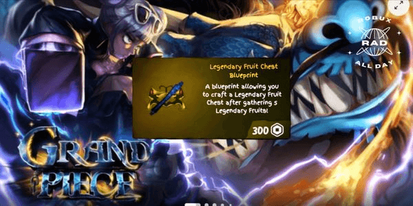 Gambar Product Legendary Fruit Chest Blueprint