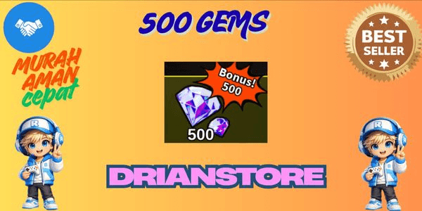 Gambar Product 500 Gems