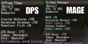 ARMA SECONDARIA BELATI/DAGGERS