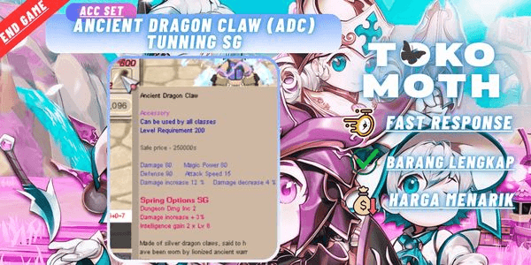 Gambar Product Ancient Dragon Claw (ADC) tuning SG