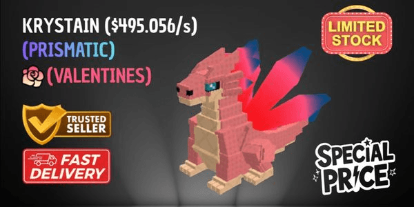 Gambar Product VALENTINES KRYSTAIN ($495.056/s) | BUILD A ZOO