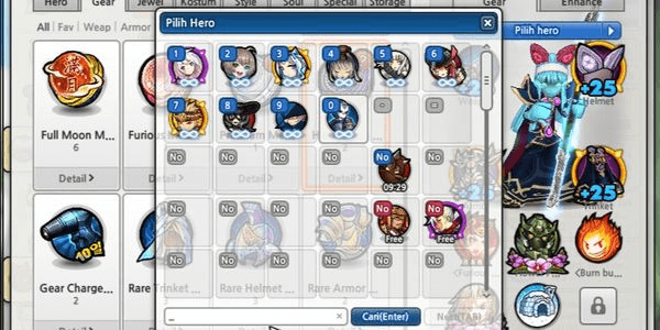 Gambar Product Akun Lost Saga Super Murah Meriah