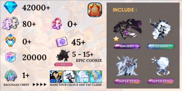 Gambar Product Akun Reroll SIAP GACHA Starter [Dark Cacao] - 16