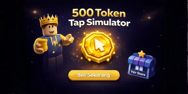 500 Tokens Tap Simulator