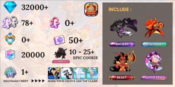 Gambar Product Akun Reroll SIAP GACHA Starter [Dark Cacao] - 5