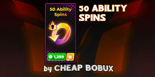 Gambar Product 50 Ability Spins