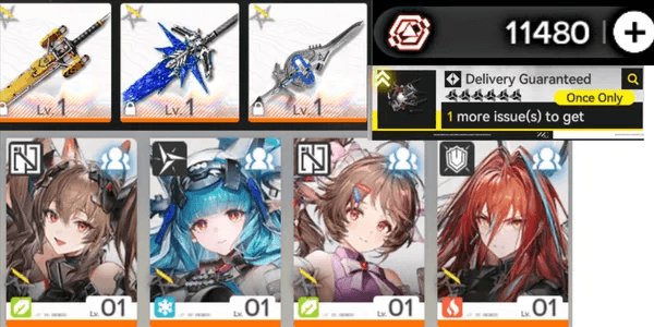 ASIA Lv40+ | Premium SSR + Weapon + Oroberyl / Diamonds (Same as Screenshot) Instant Delivery 100% READY