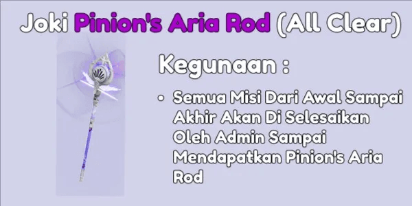Pinion's Aria Rod Mission (All Clear)