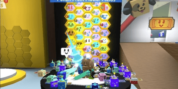 Gambar Product AKUN END GAME BLUE HIVE -Bee Swarm Simulator