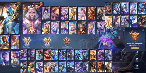 Gambar Product AKUN SKIN LUNOX,GORD LEGEND| 520+ SKIN | AKUN MID+JUNGLER