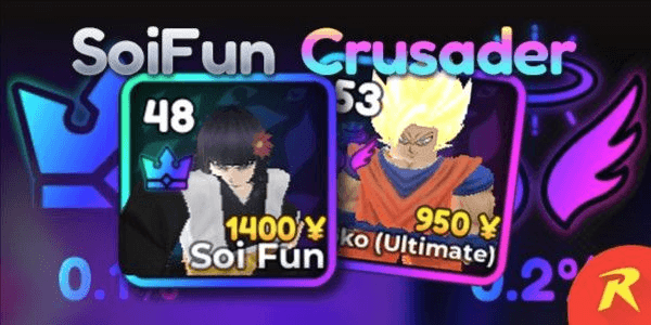 Gambar Product Akun Level 15 (SoiFun CRUSADER + Goku RADIANT)