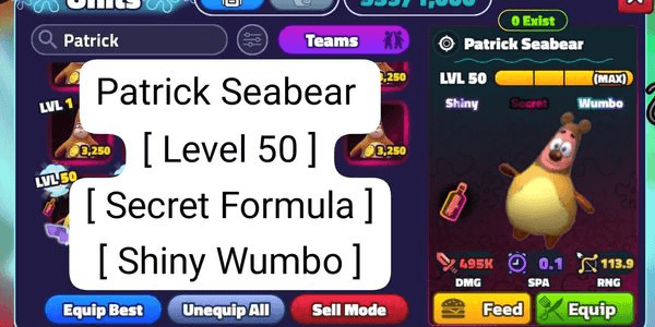 Gambar Product GG Rock Spongebob (Shiny Wumbo)