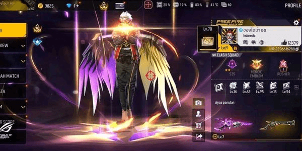 Gambar Product FF ACCOUNT GAGAH EVOGUN 7 MAX 4 ONLY THIS PRICE? HURRY UP AND BUY SAFE ANTI HACK BACK GUARANTEED 1000% VERY CHEAP