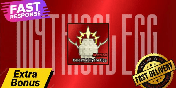Gambar Product Celestial Hydra Egg (Bonus 2 Mythical Egg)