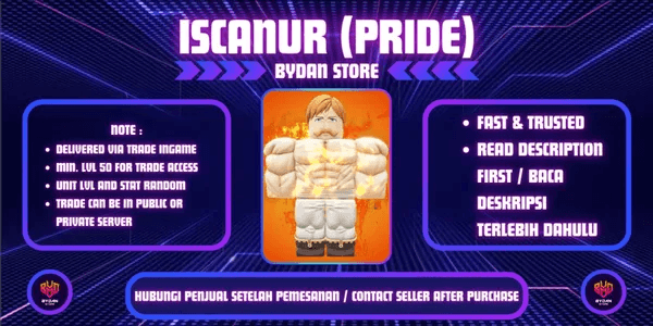 Iscanur (Pride) / Escanor - Anime Vanguards