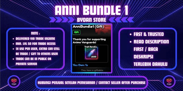 Gambar Product Anni Bundle 1 - Anime Vanguards
