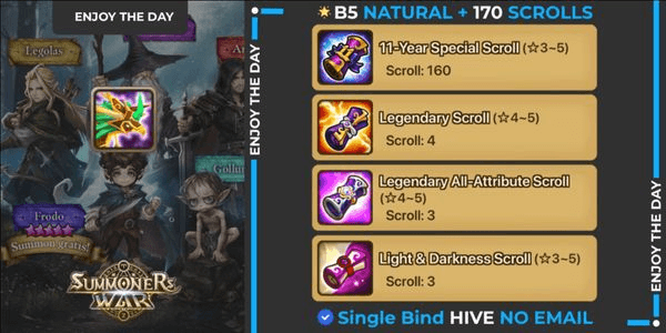 Gambar Product [ASIA] AKUN GACHA LD 170 SCROLLS + TESHAR