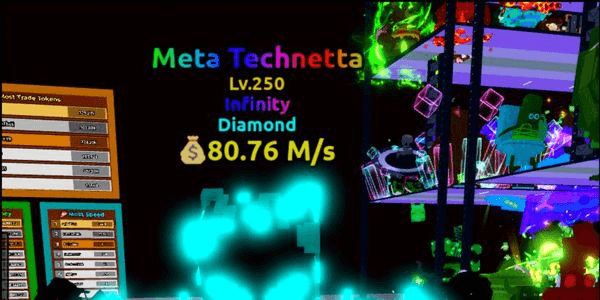 Gambar Product Diamond Meta Technetta 80.76M/s LEVEL MAX | Escape Tsunami for Brainrots | ROBLOX