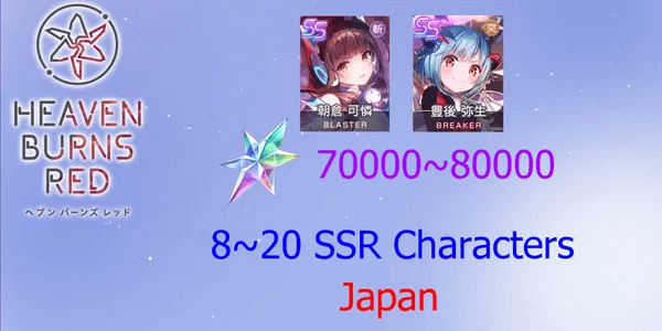 Reroll Account Heaven Burns Red [Japan]#6