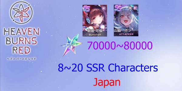 Gambar Product Reroll Account Heaven Burns Red [Japan]#5