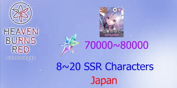 Reroll Account Heaven Burns Red [Japan]