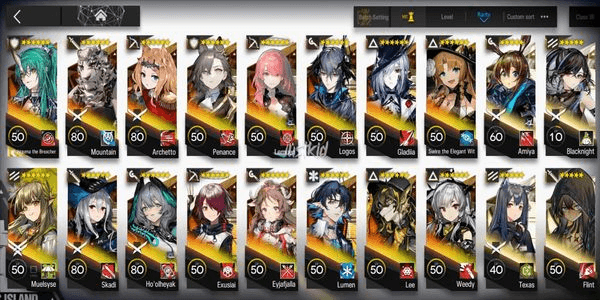 Gambar Product AK GLOBAL STARTERMID 16*6 , 2 LIMITED HOSHIGUMA ALTER AND MUELSYSE , LOGOS,LEMUEN,EYJAFJALLA,MOUNTAIN,SKADI,HOOLHEYAK,ARCHETTO,PENANCE,EXUSIAI,LEE