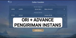 Smurf Account + Advance Server Mobile Legends