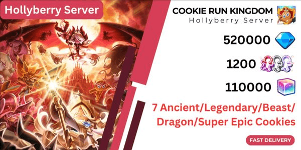 Gambar Product Akun Starter CRK Cookie Run Kingdom Platinum Edition