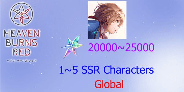 Gambar Product Reroll Account Heaven Burns Red [Global]