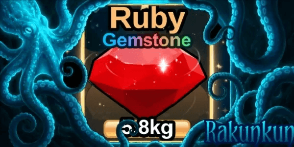 Ruby gemstone