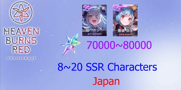 Reroll Account Heaven Burns Red [Japan]#7