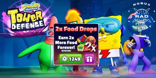 2x  Food Drops