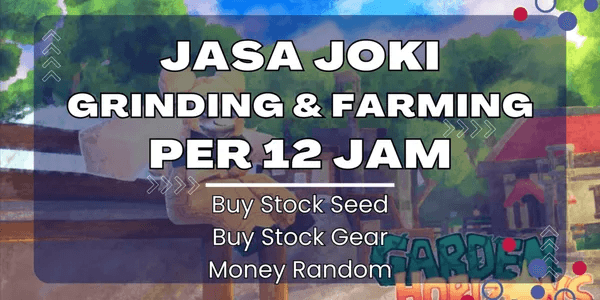 Boosting & Farming Service for 12 Hours | Garden Horizons